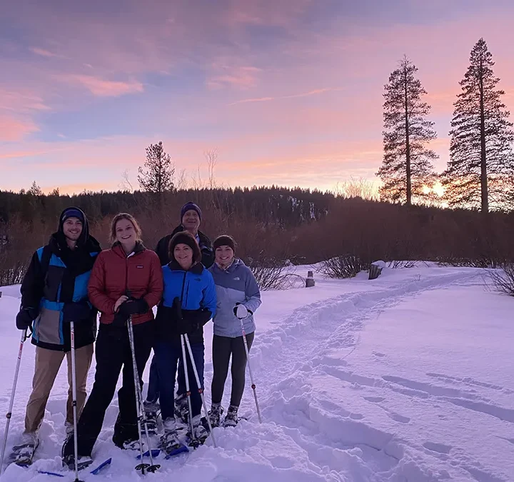 Tahoe Adventure Co Snowshoe Sunset