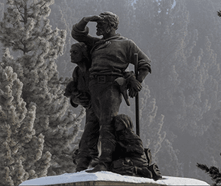 Donner Memorial Statue