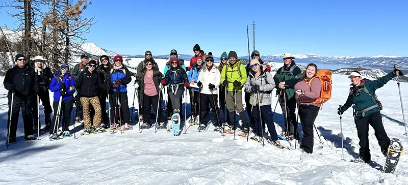 Tahoe Rim Trail Snowshoe