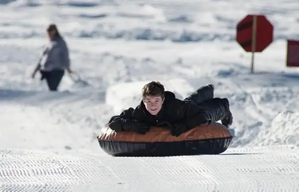 Soda Springs snow tubing