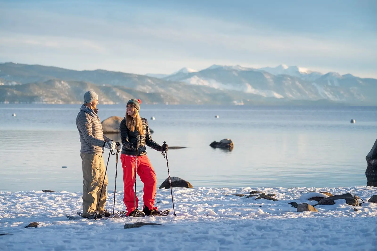 Snow Shoeing