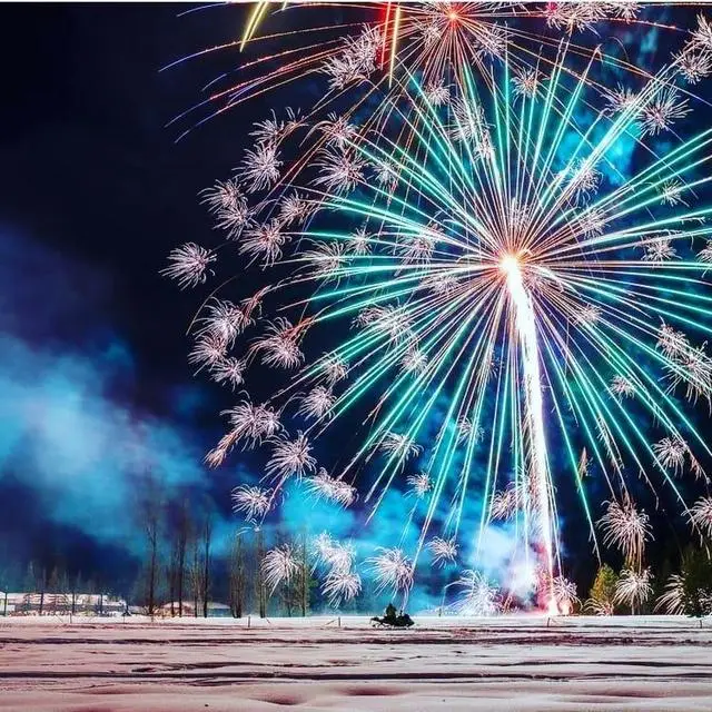 Tahoe City Fireworks for Snowfest Go Tahoe North